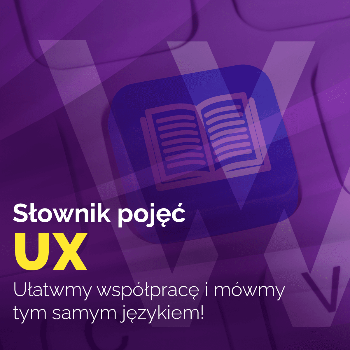Słownik terminów UX - okładka
